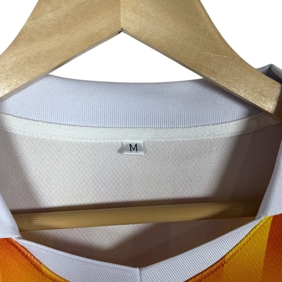 Fiddlehead Men’s Collared Soccer Jersey in Yellow/Orange Multi Size M - Picture 6 of 6